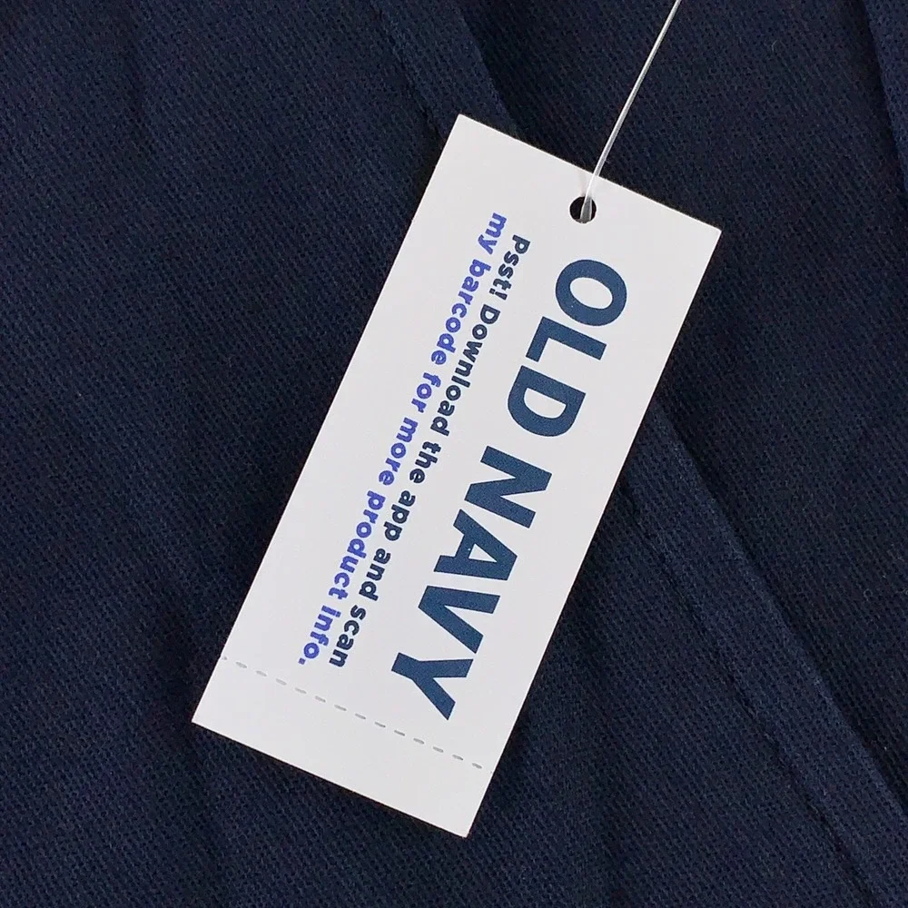 Old Navy Boys Size 16 Plus Blue Slim Fit Chino School Uniform Pants NWT